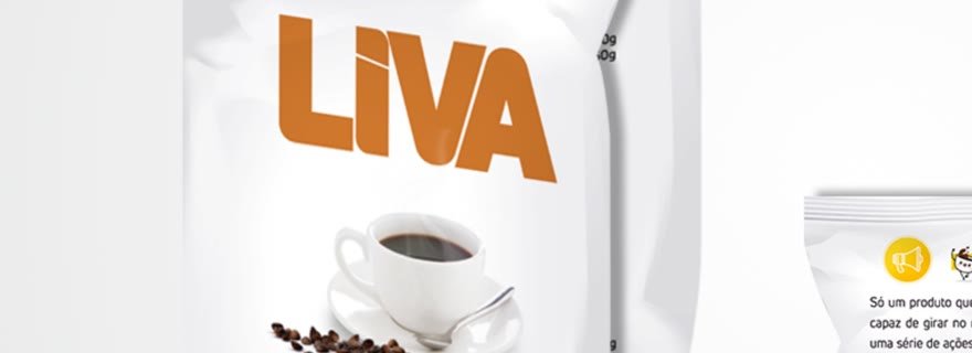 Embalagem do Café Liva